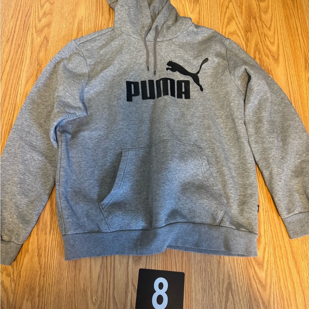 Puma Gray Men's Hoodie
